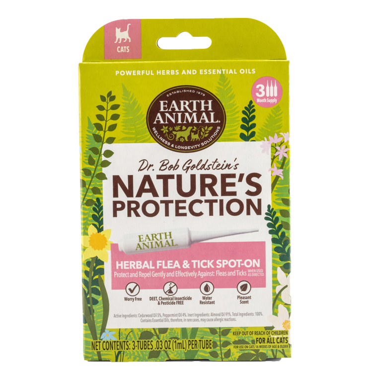 Earth Animal - Cat Flea and Tick Spot-On