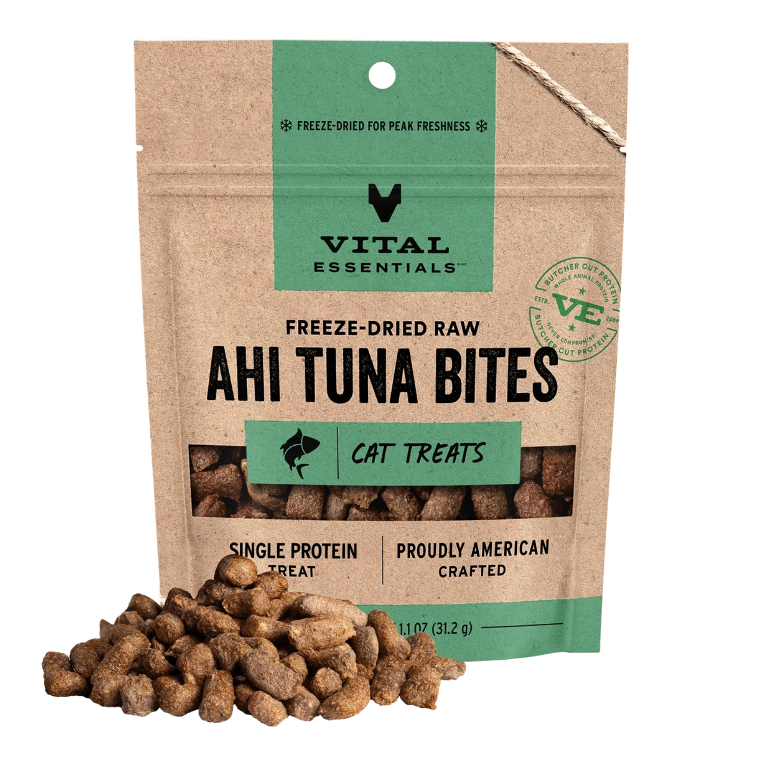 Vital Essentials - Freeze Dried Ahi Tuna Bites for Cats