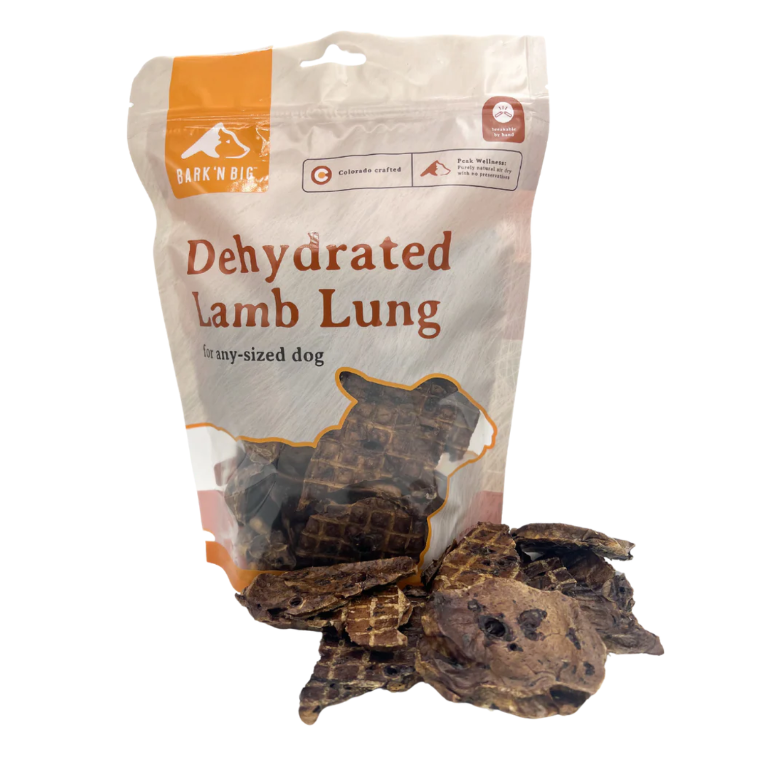BarkNBig - Dehydrated Lamb Lung