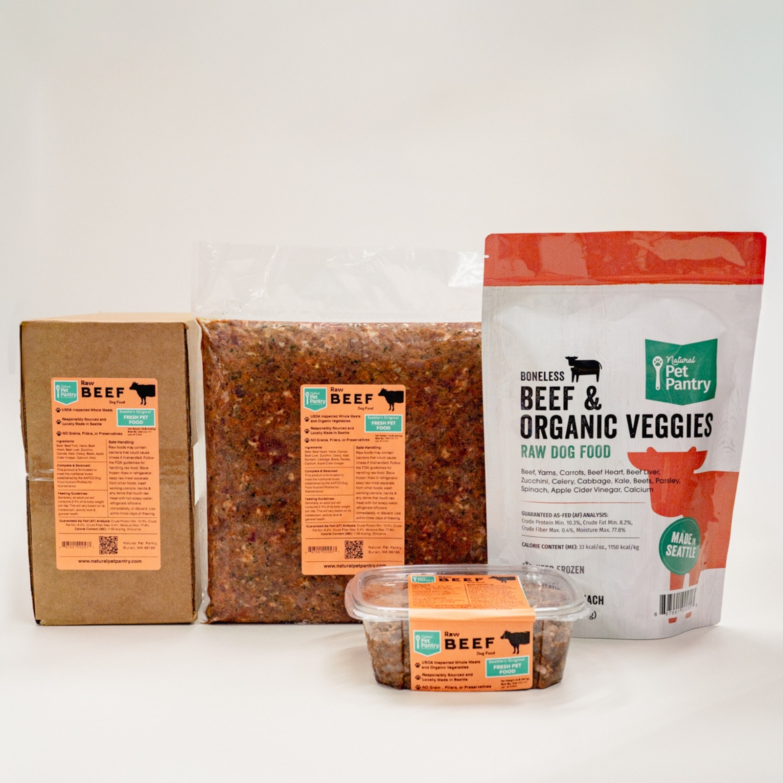 Boneless Beef Raw Dog Food