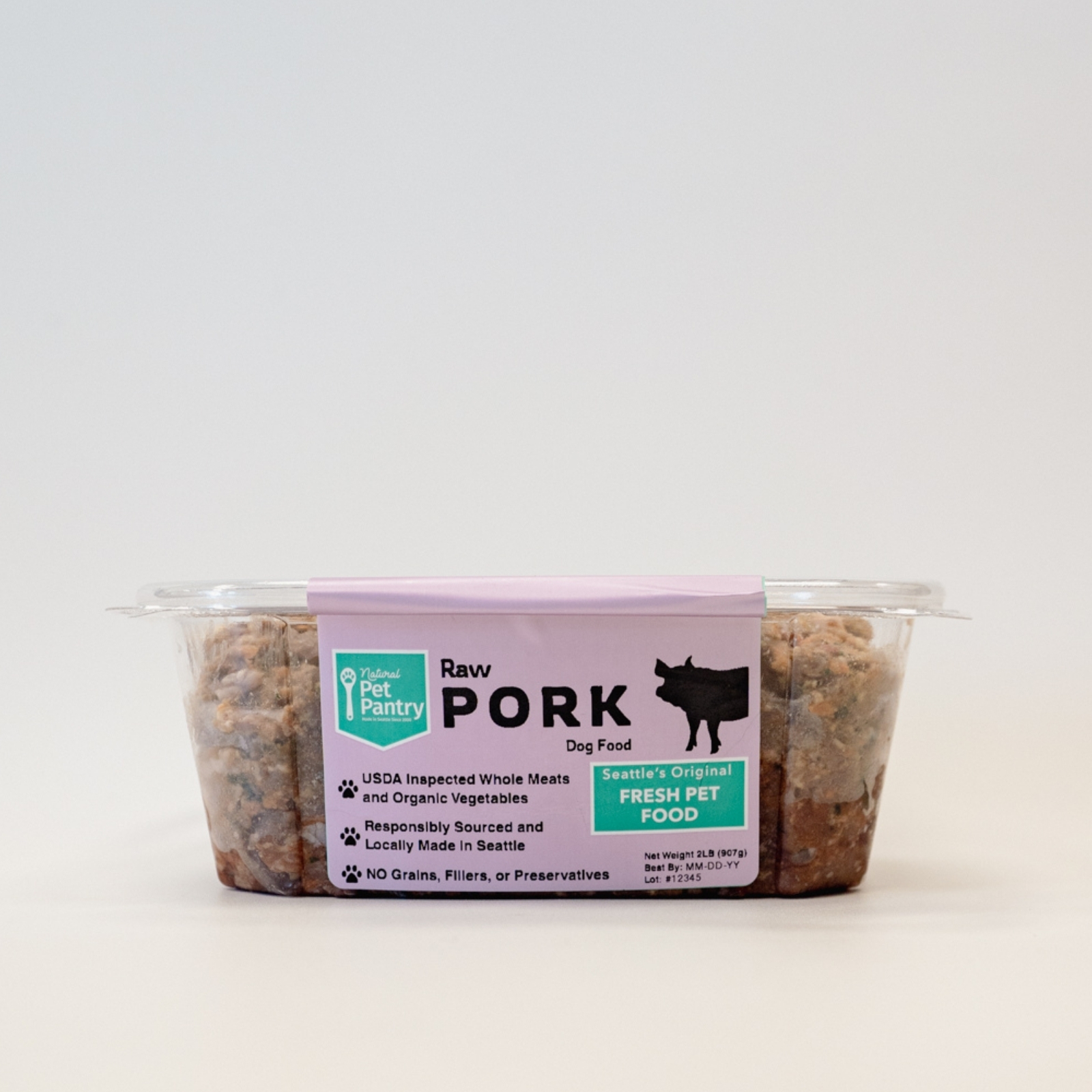 Boneless Pork Raw Dog Food