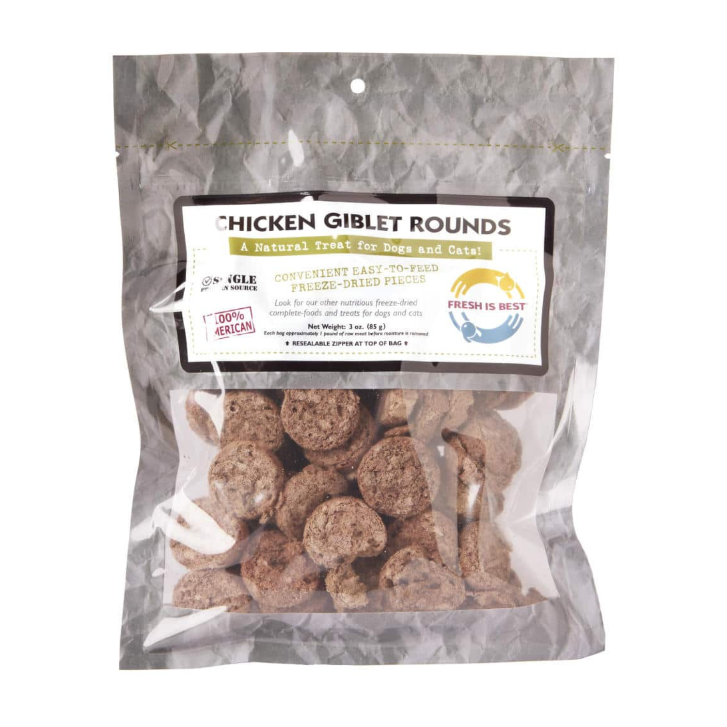 Fresh is Best - Freeze Dried Chicken Giblets