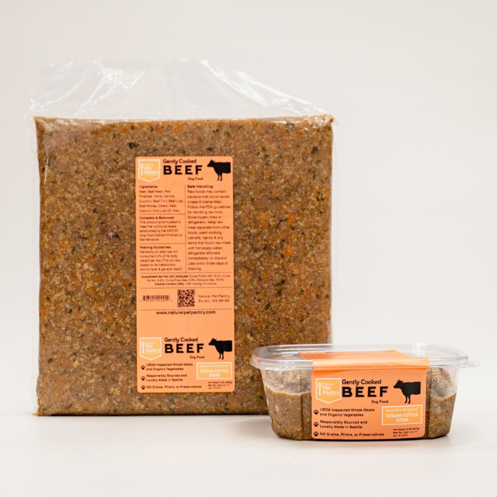 Beef Stew Cooked Dog Food