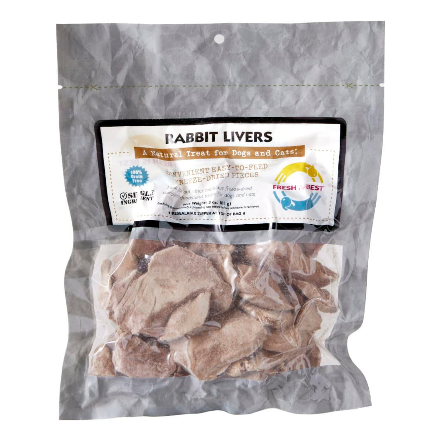 Fresh is Best - Freeze Dried Rabbit Liver