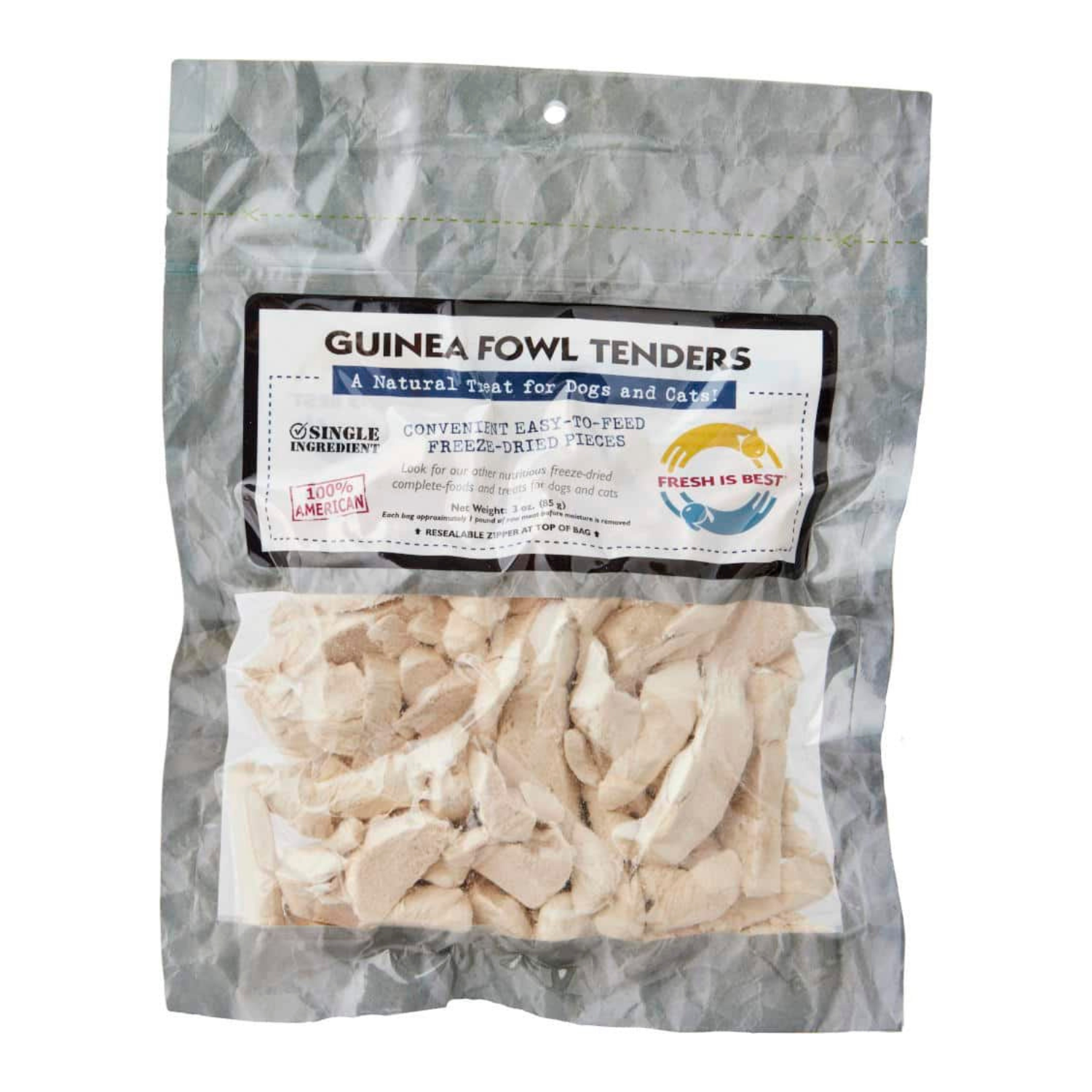 Fresh is Best - Freeze Dried Guinea Fowl Tenders