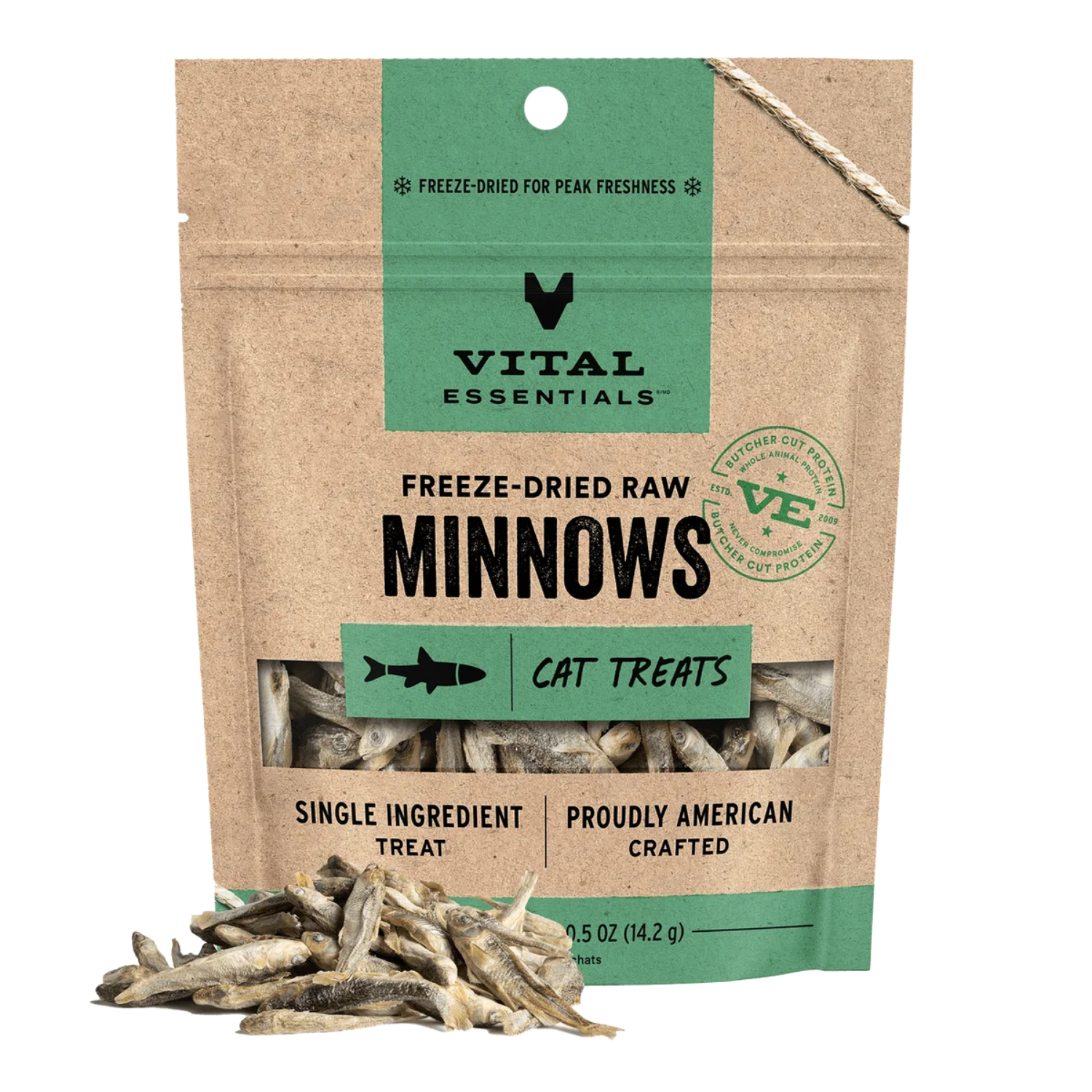 Vital Essentials - Freeze Dried Minnows Treats for Cats