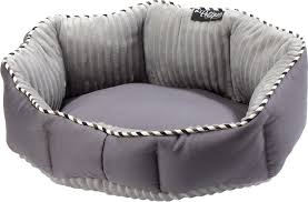 Petique - Charcoal Round Bed XS