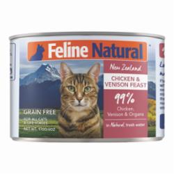 Feline Natural - Canned Chicken & Venison