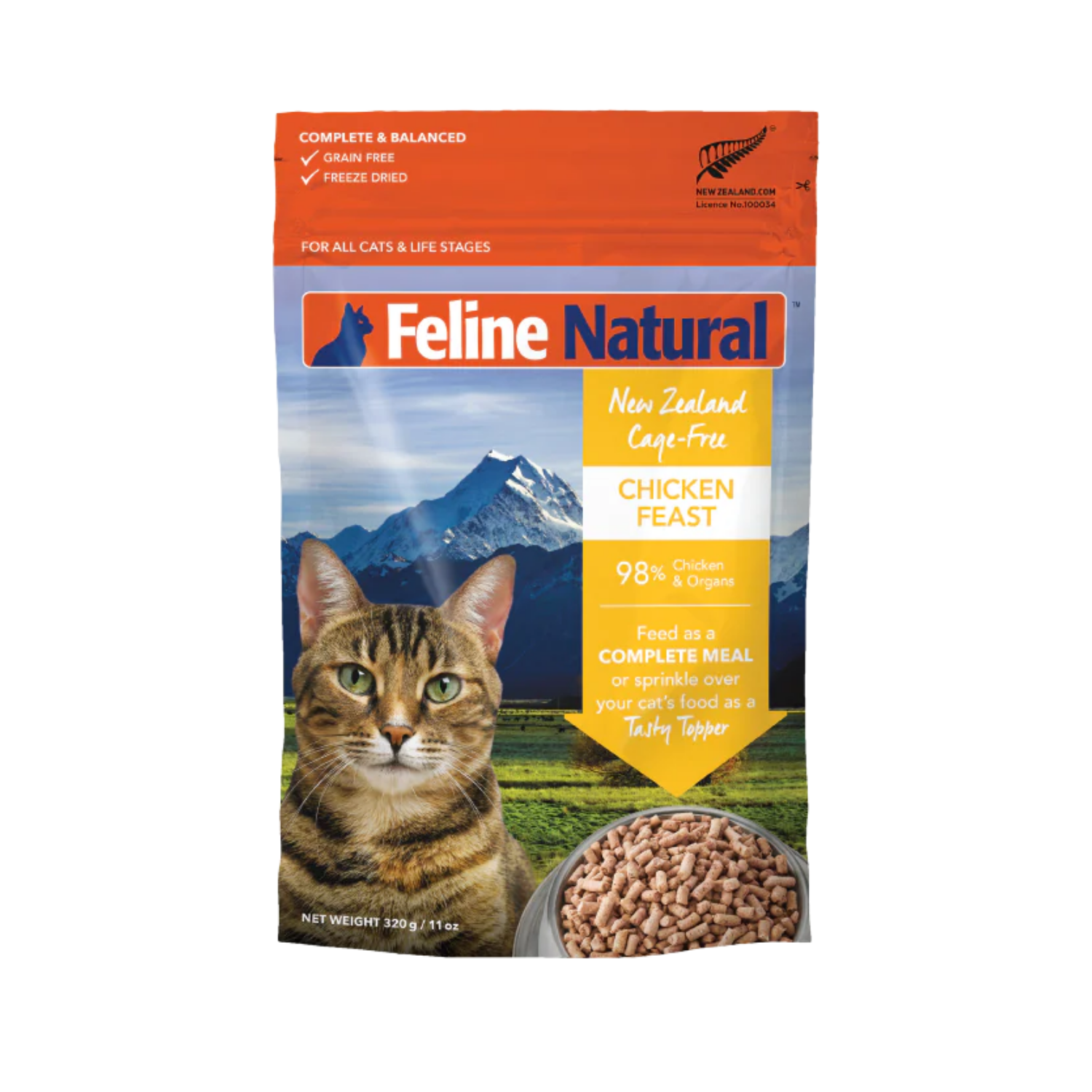 Feline Natural - Freeze Dried Chicken Feast