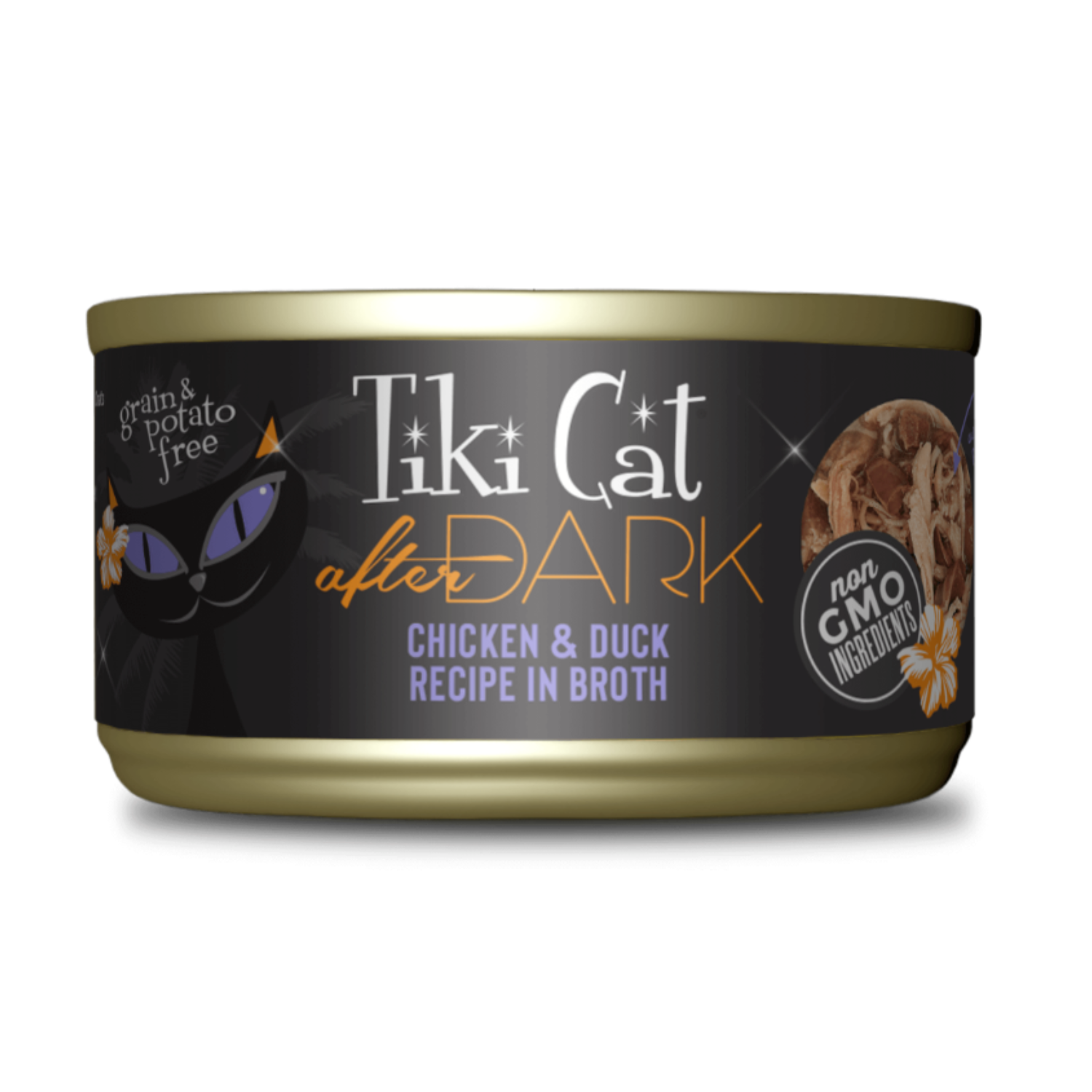 Tiki Cat - Canned After Dark Chicken and Duck in Broth