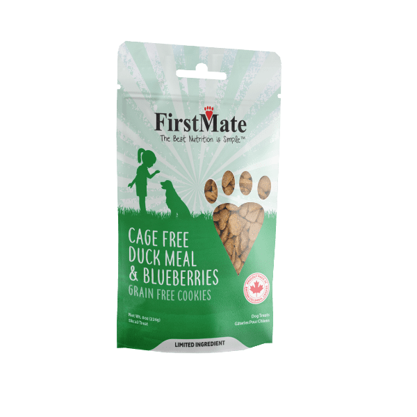 First Mate - Grain Free Duck and Blueberry Dog Treats