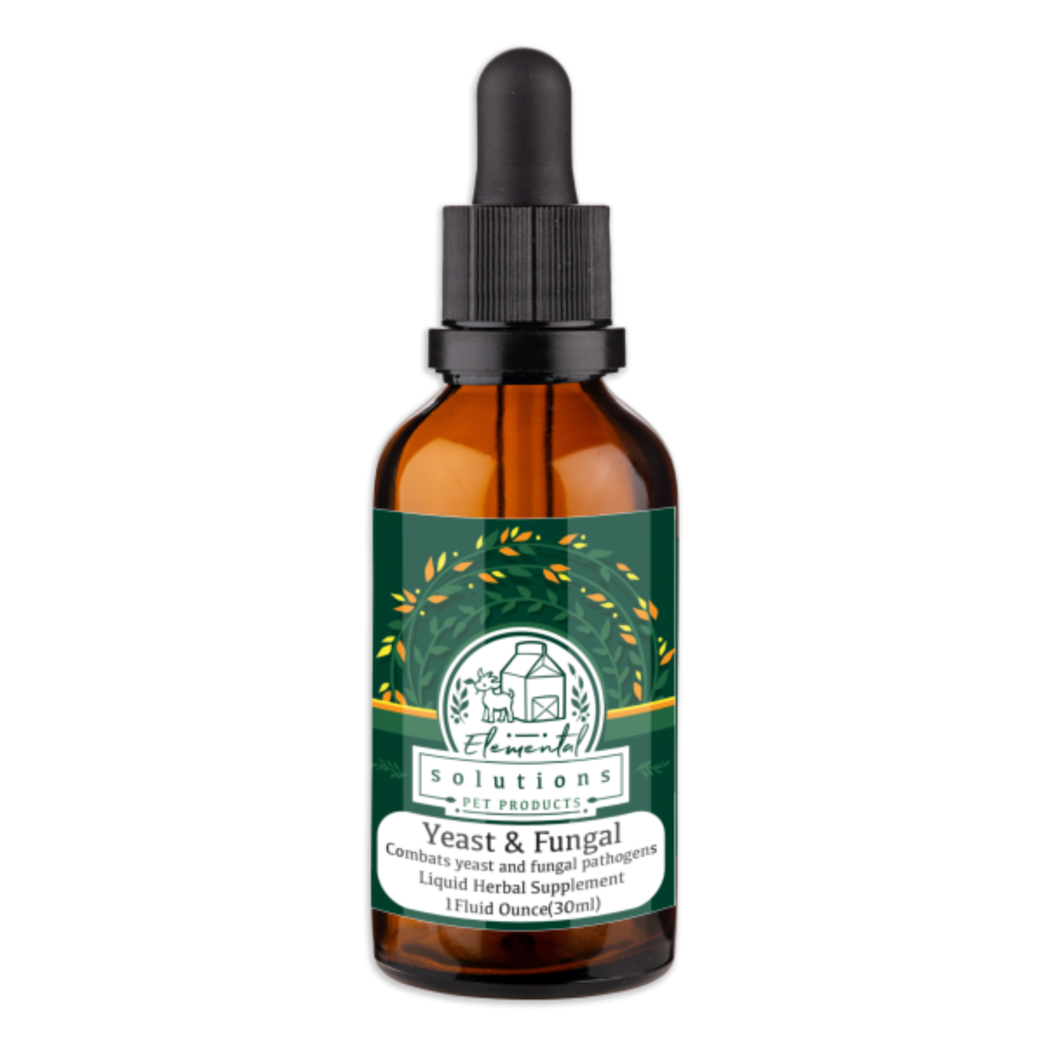 Solutions Pet Products - Yeast and Fungal Liquid Herbal Supplement