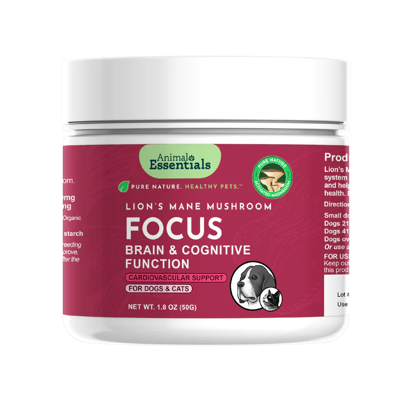 Animal Essentials - Focus Lion's Mane Mushroom Powder