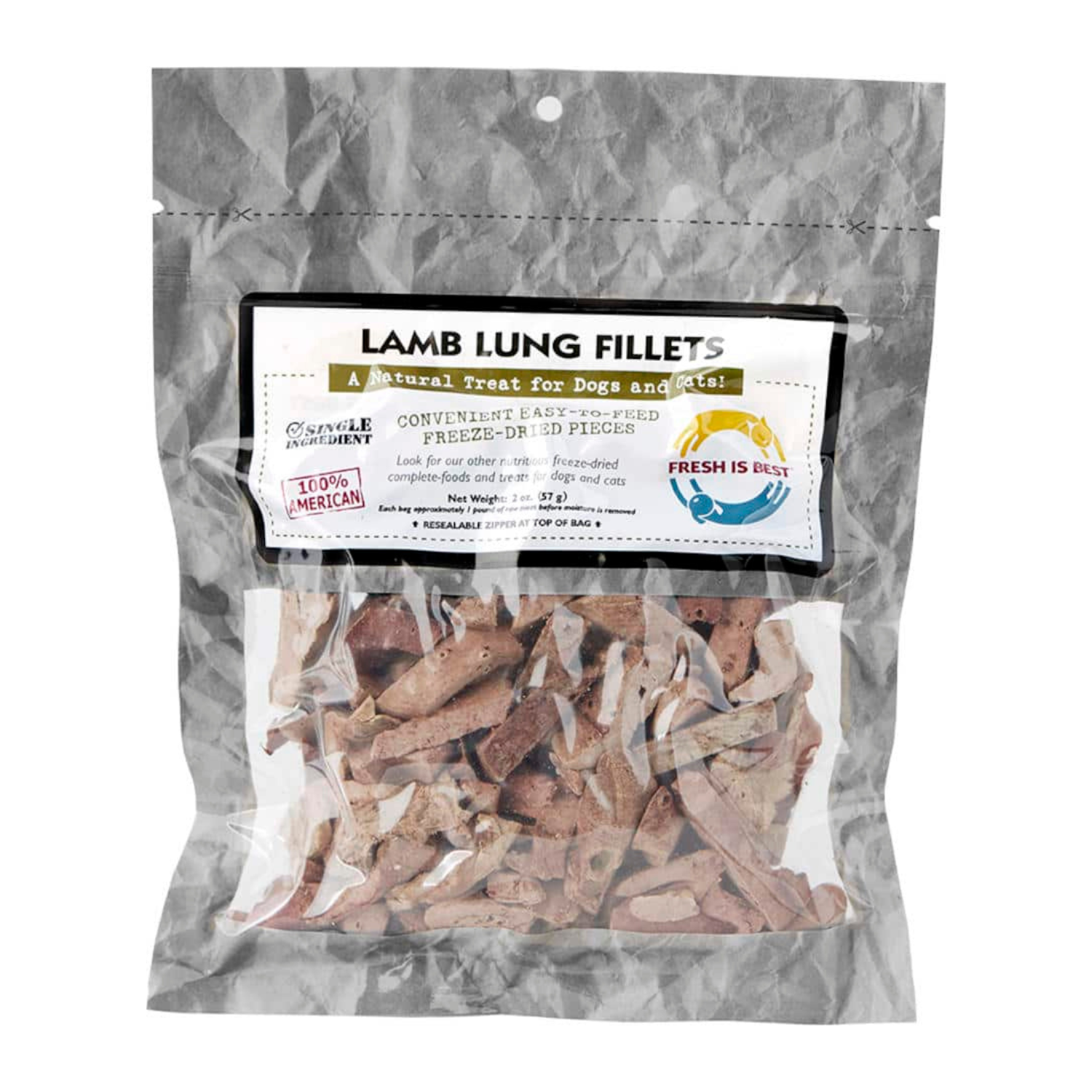 Fresh is Best - Freeze Dried Lamb Lung Fillet