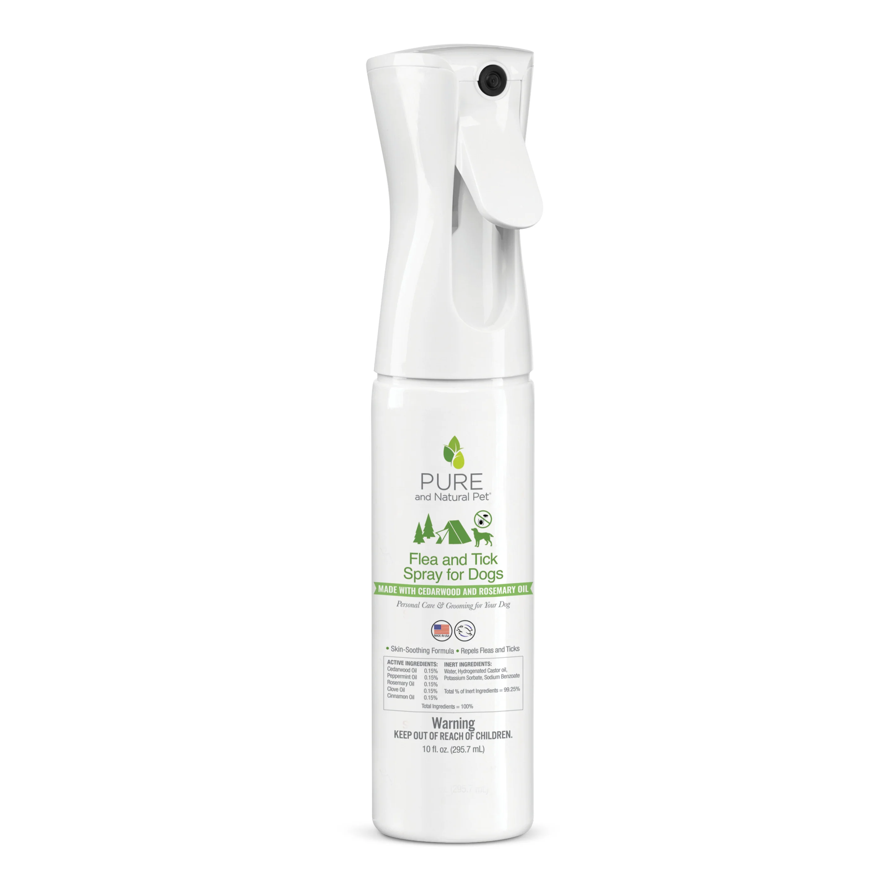 Pure & Natural Pet - Flea and Tick Spray for Dogs