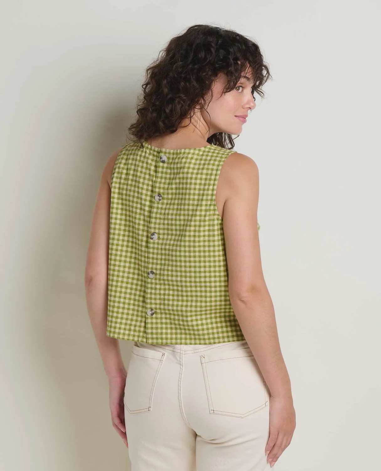 Toad&amp;Co Women's Taj Hemp Button Back Tank