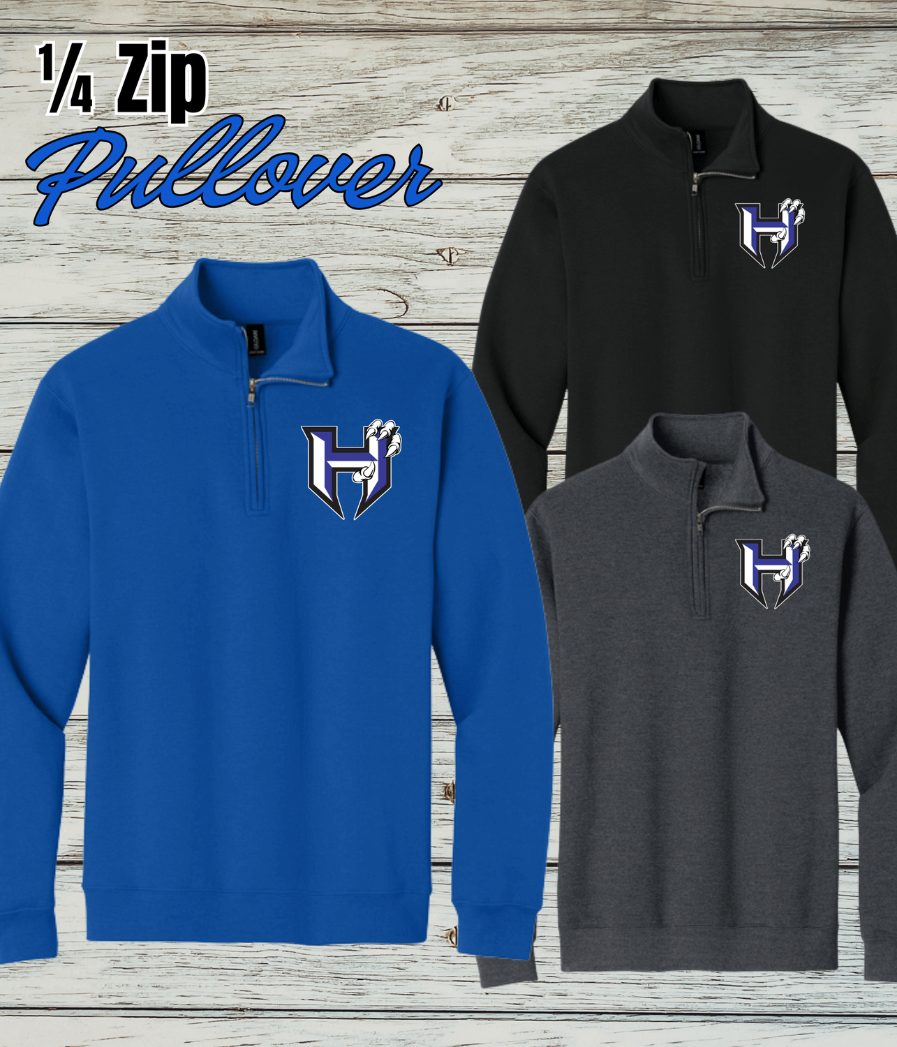 Fleece 1/4 Zip Pullover