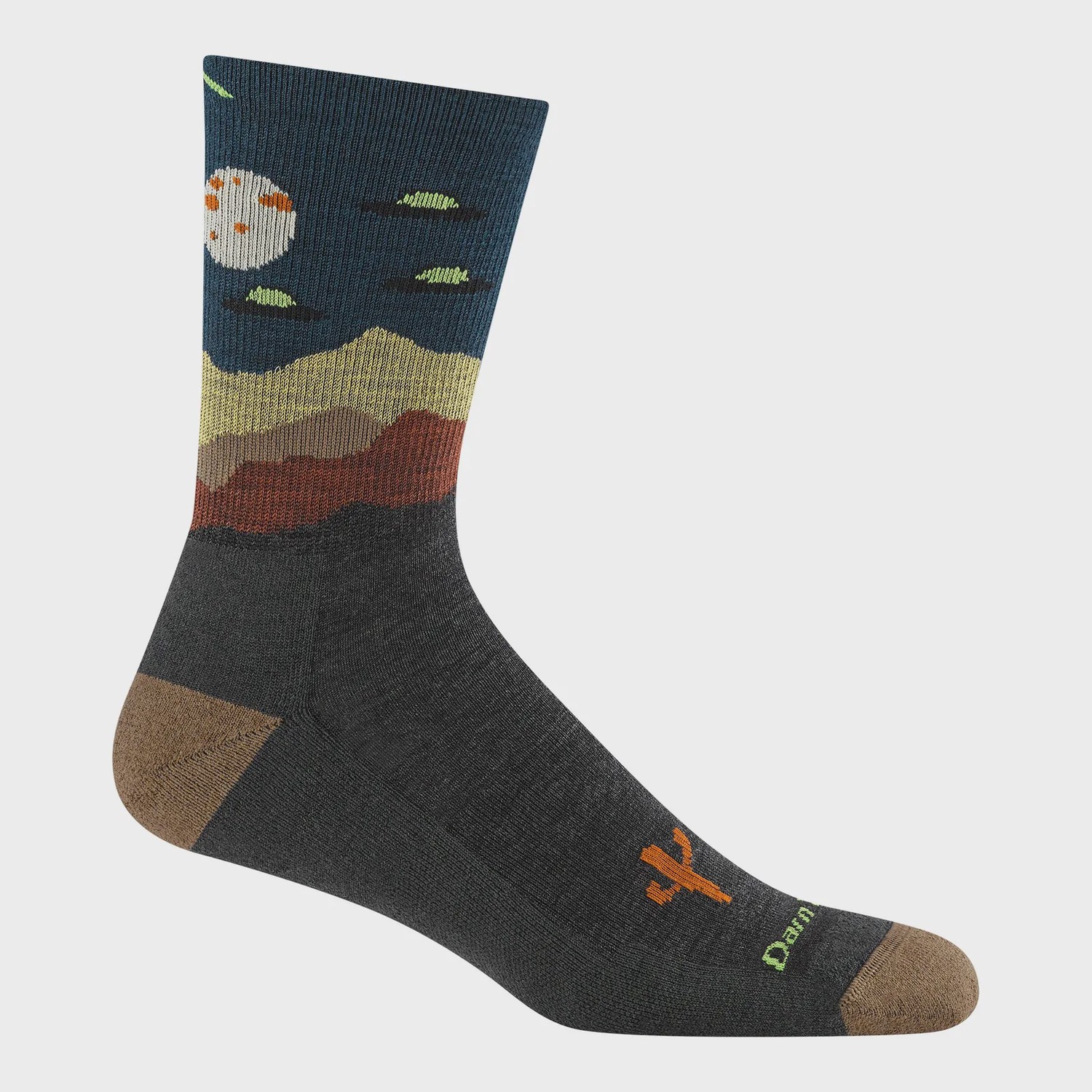 5051 - Darn Tough Men's Spaced Out Micro Crew Lightweight Hiking Socks