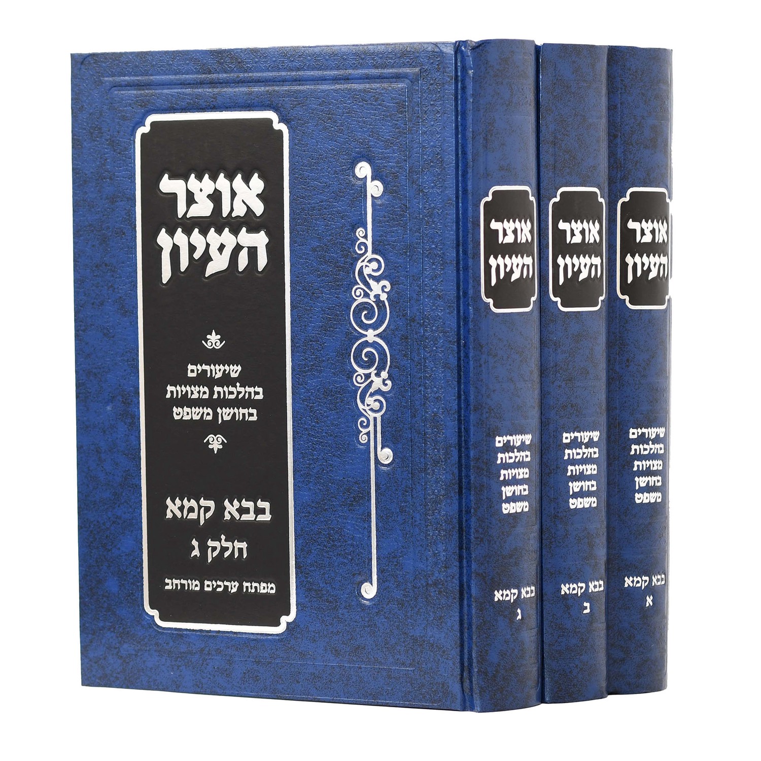 אוצר העיון - שיעורים בהלכות מצויות בחושן משפט - בבא קמא סט ג"כ