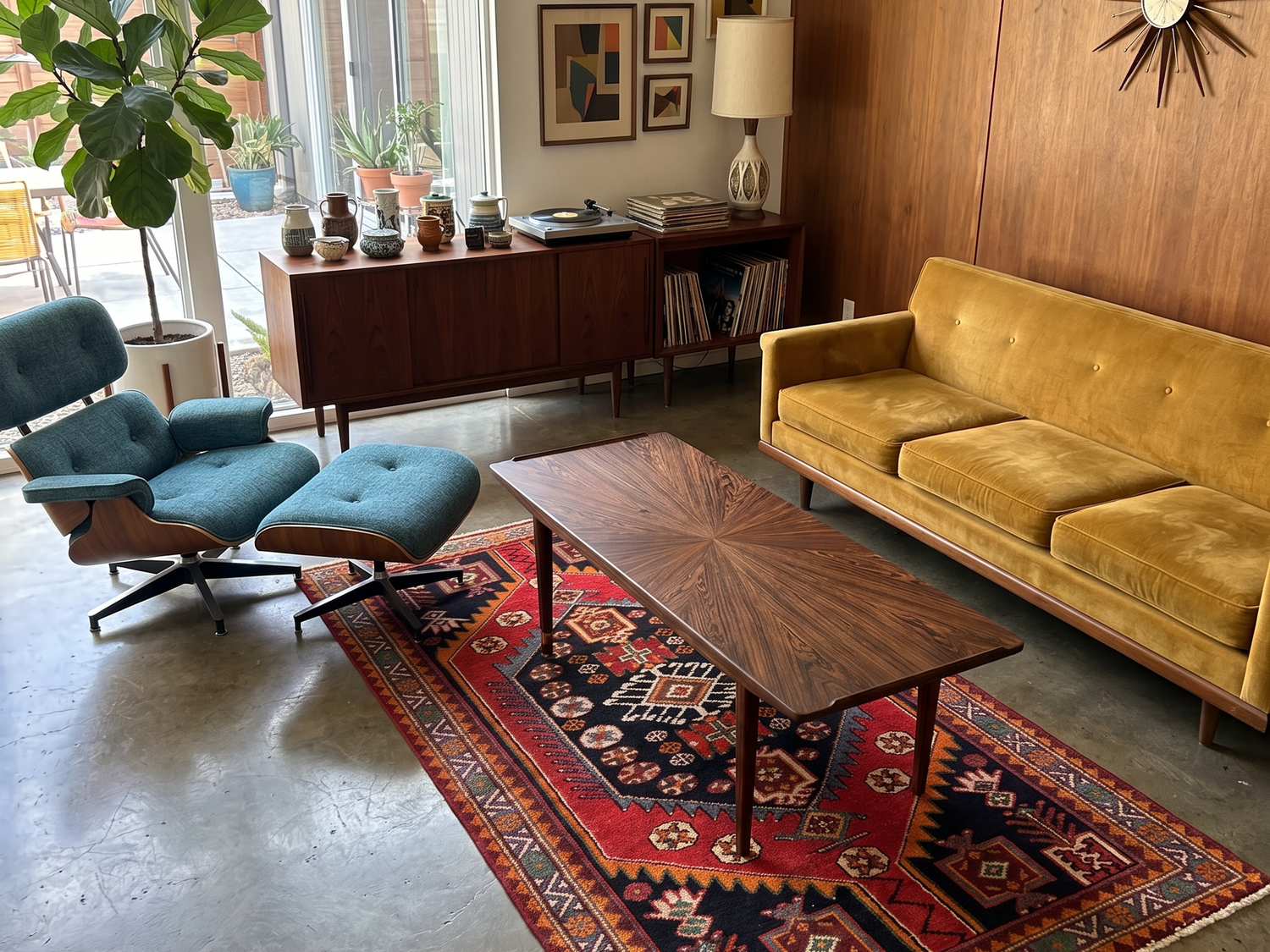 Mid-Century Coffee Tables, Side Tables, Tea Carts
