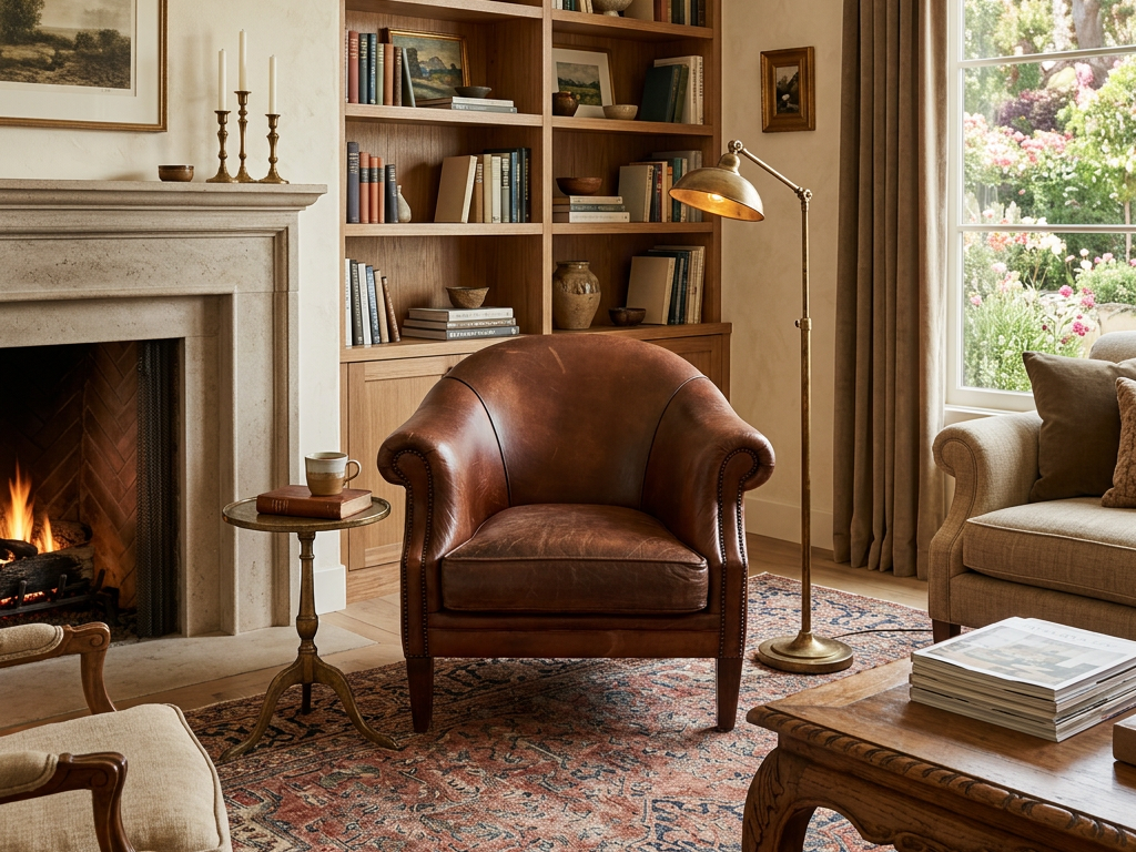 Leather Chairs and Sofas