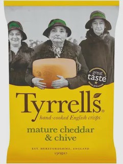 Tyrrells Mature Cheddar &amp; Chive