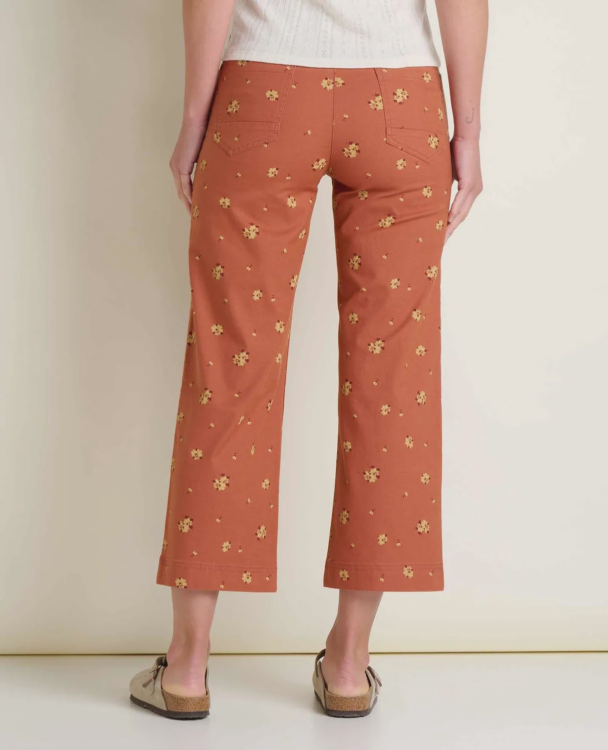 Toad&amp;Co Women's Earthworks Wide Leg Crop Pant