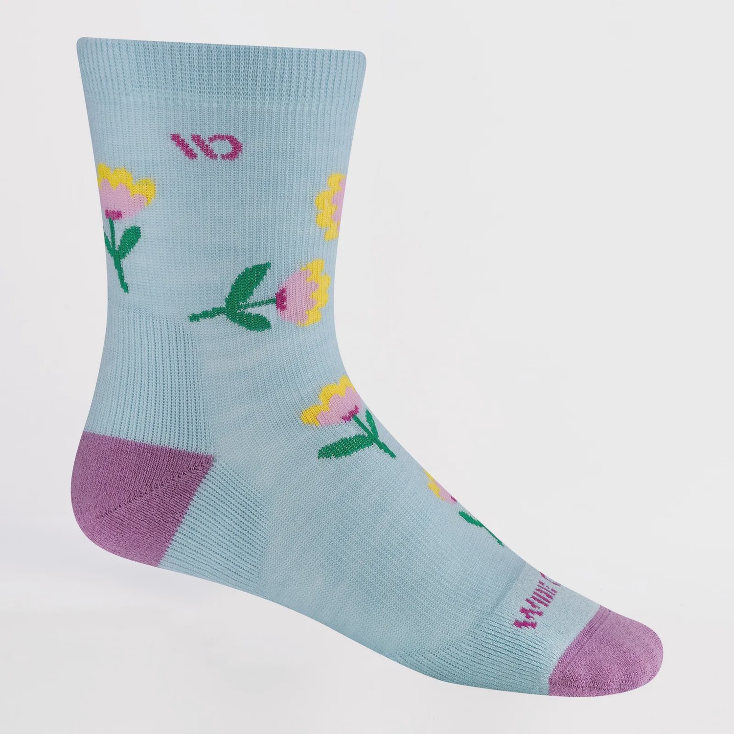Wide Open Women's Full Bloom Cushioned Micro Crew Socks