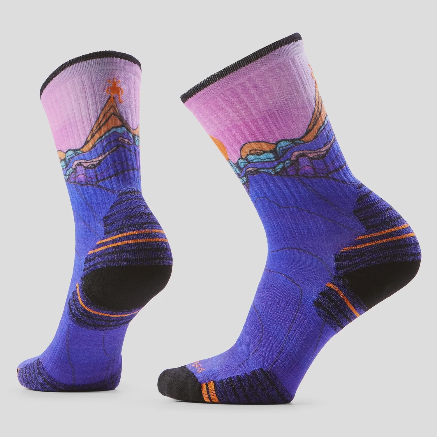 Smartwool Women's Hike Targeted Cushion Mountain Sunrise Crew Sock