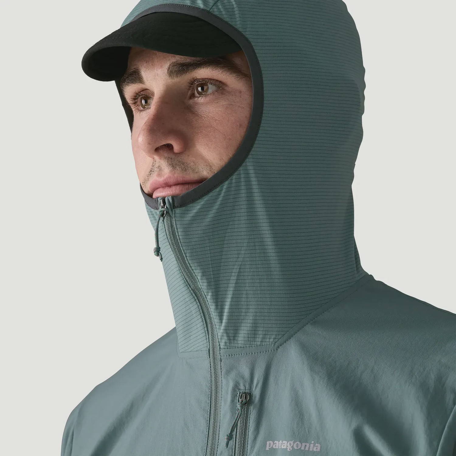 Patagonia Men's Airshed Pro Pullover in Hccfzip, alternate view 4