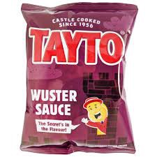 Tayto Wuster Sauce Crisps