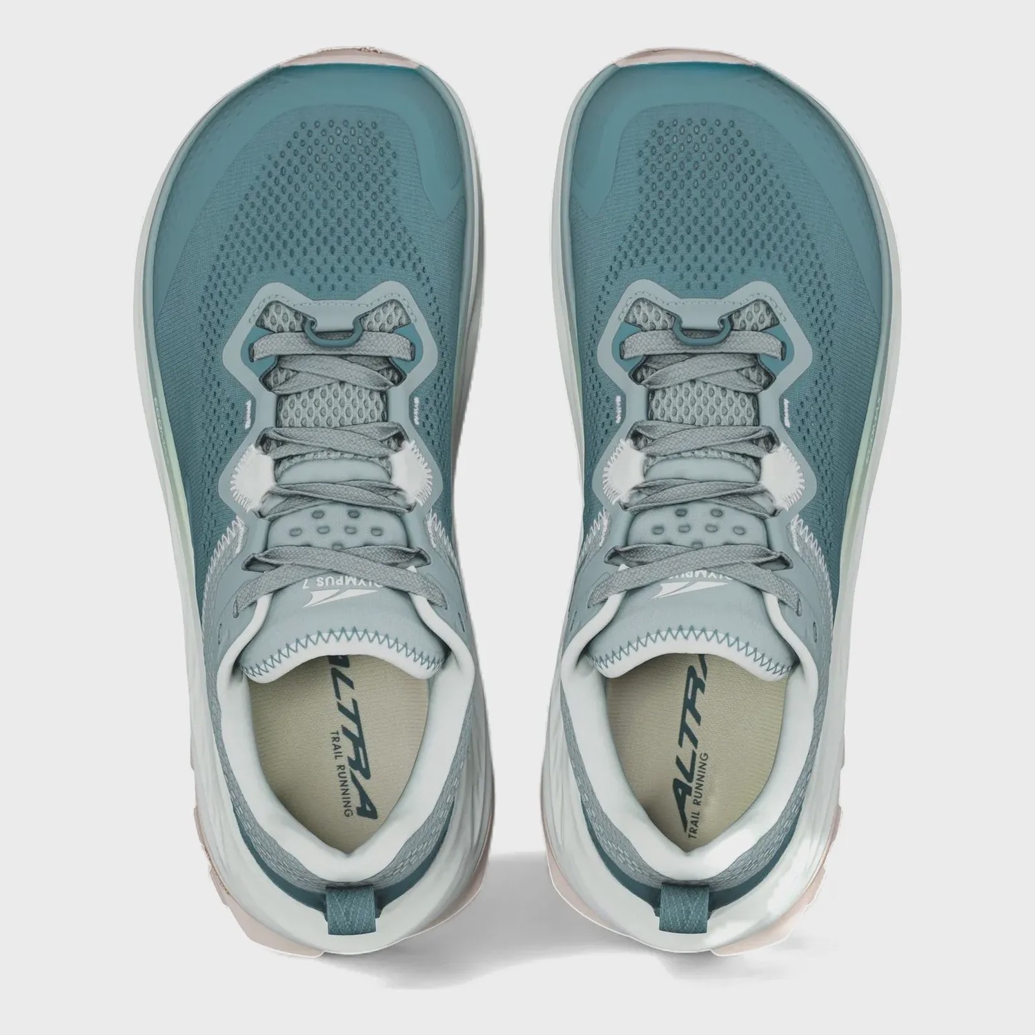 Altra Women's Olympus 7 in Sea Pine/ Ice, alternate view 1