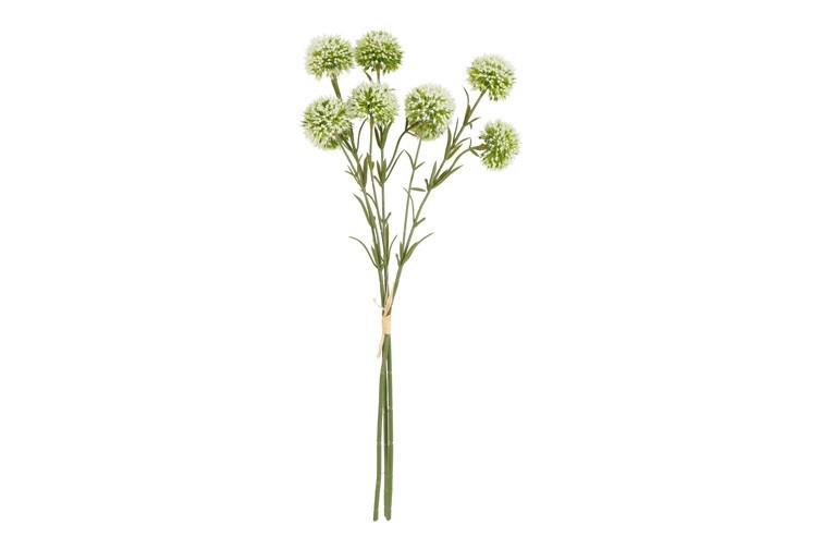 Kunst bloem Allium - Wit