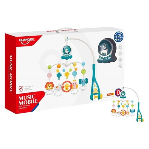 1pce Musical Mobile W/Light/Music