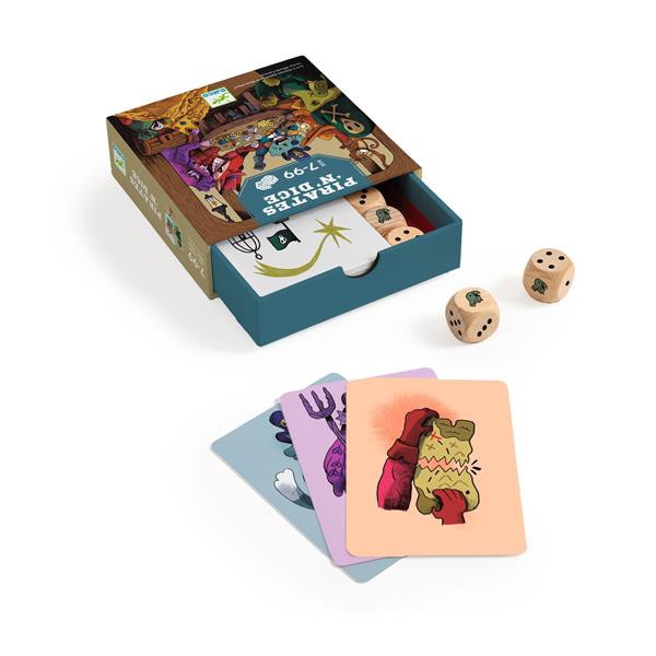 Djeco / Jeux de dés - Pirates 'n' Dice