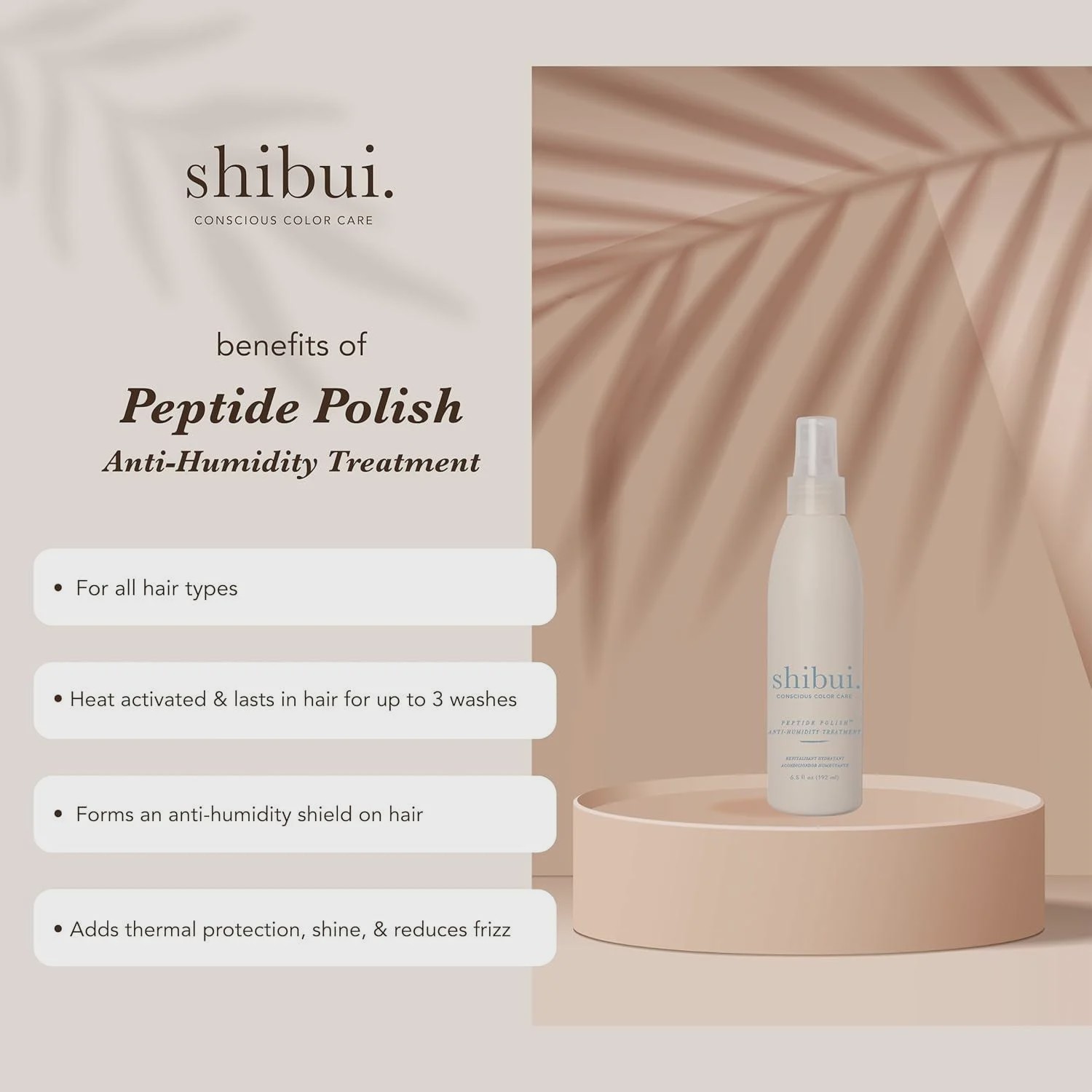 Shibui Peptide Polish Anti-Humidity, 2oz