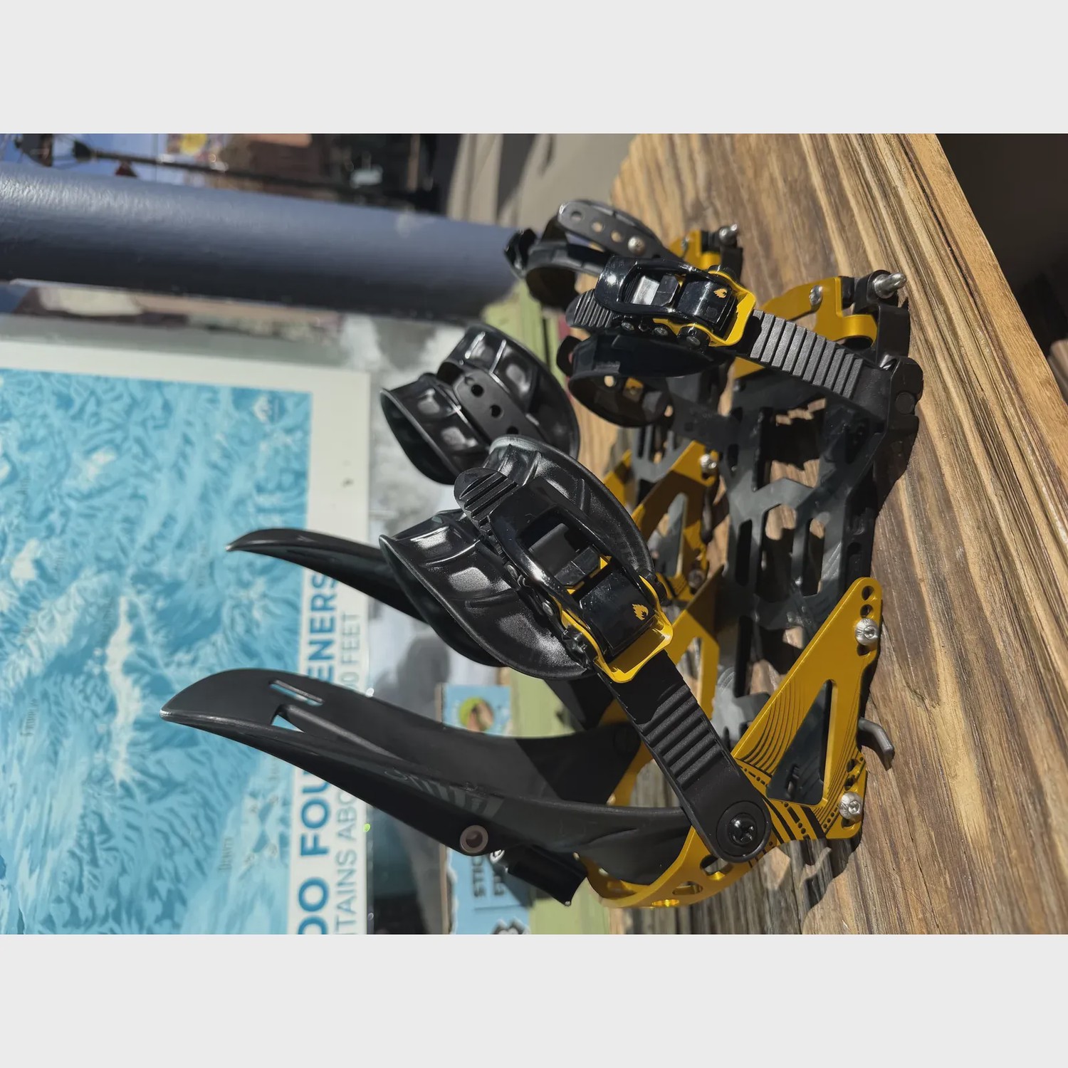 Spark R&amp;D Arc ST Bindings, Small, Gold — Demo 2025