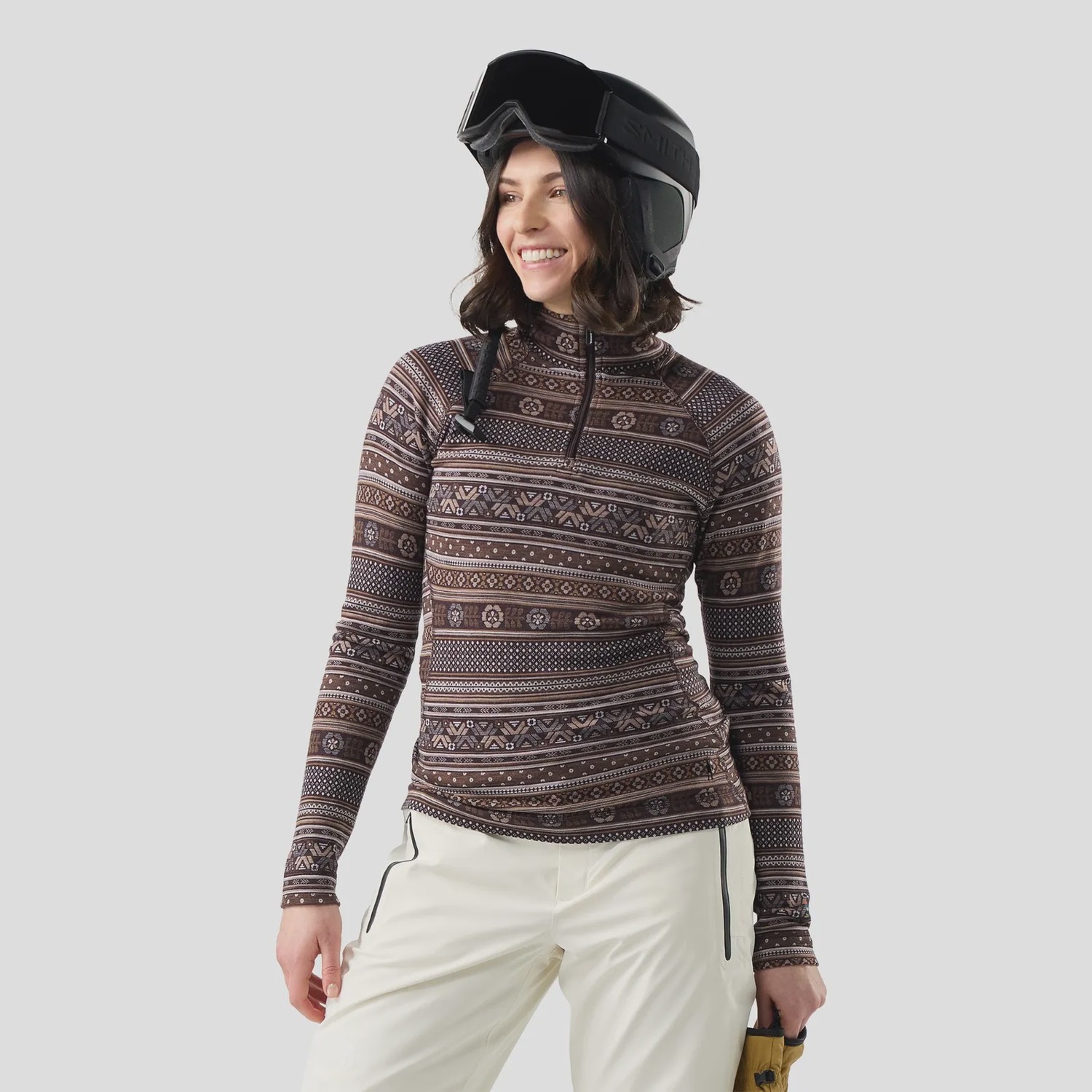 Smartwool Women's Classic Thermal Merino Base Layer 1/4 Zip