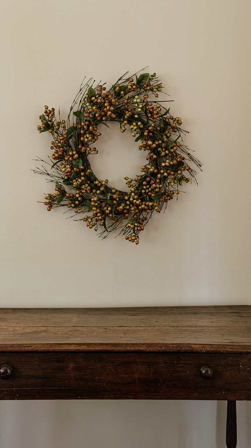 Fall Berry Wreath | 24"