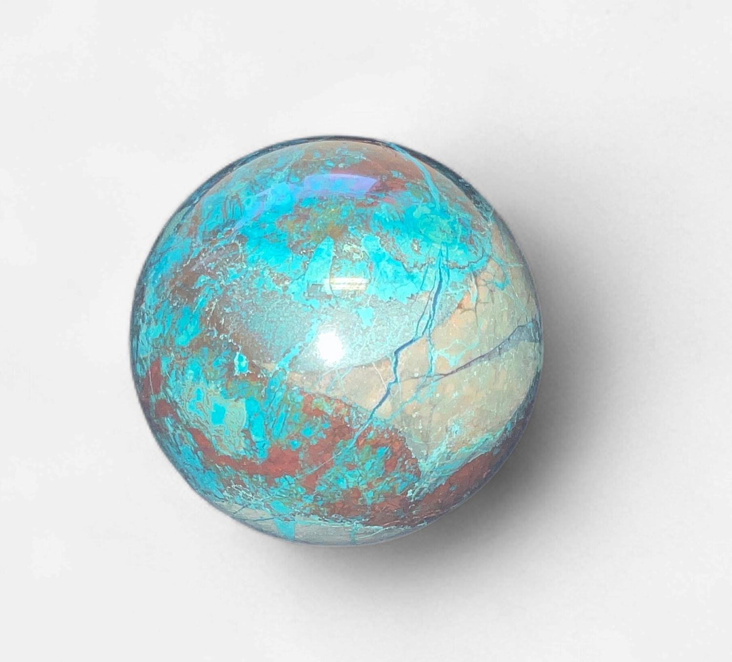 Turquoise Hematite
