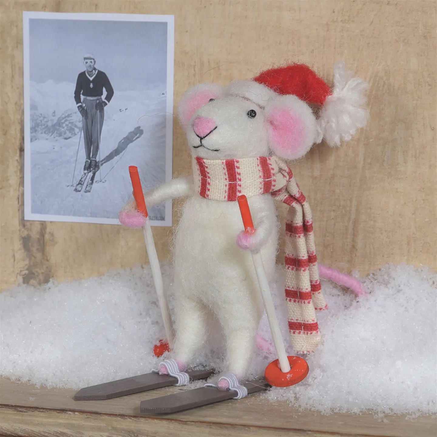 Mouse Skier | Felt