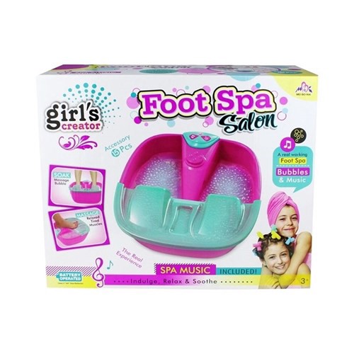 15pc Foot Spa Set w/Bubbles &amp; Music B/O