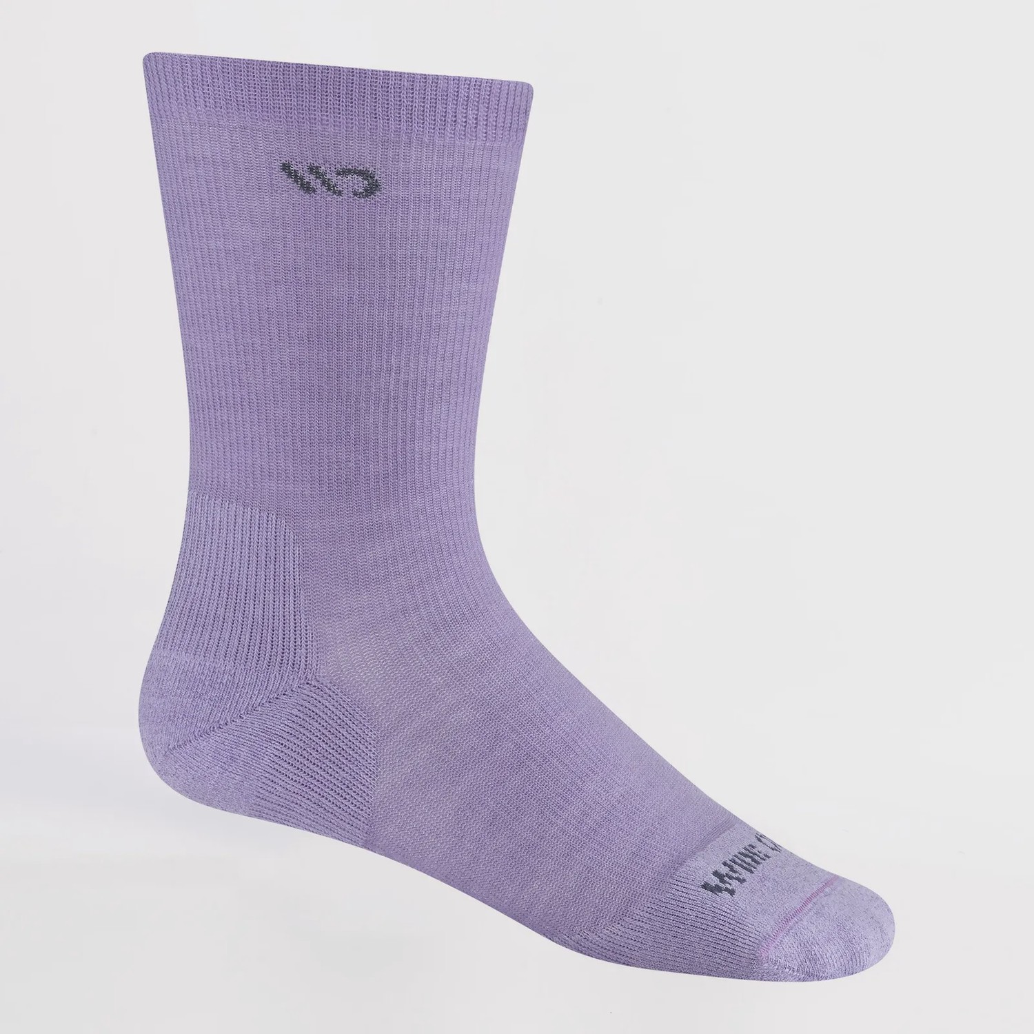Wide Open Women's Solid Cushioned Crew Socks