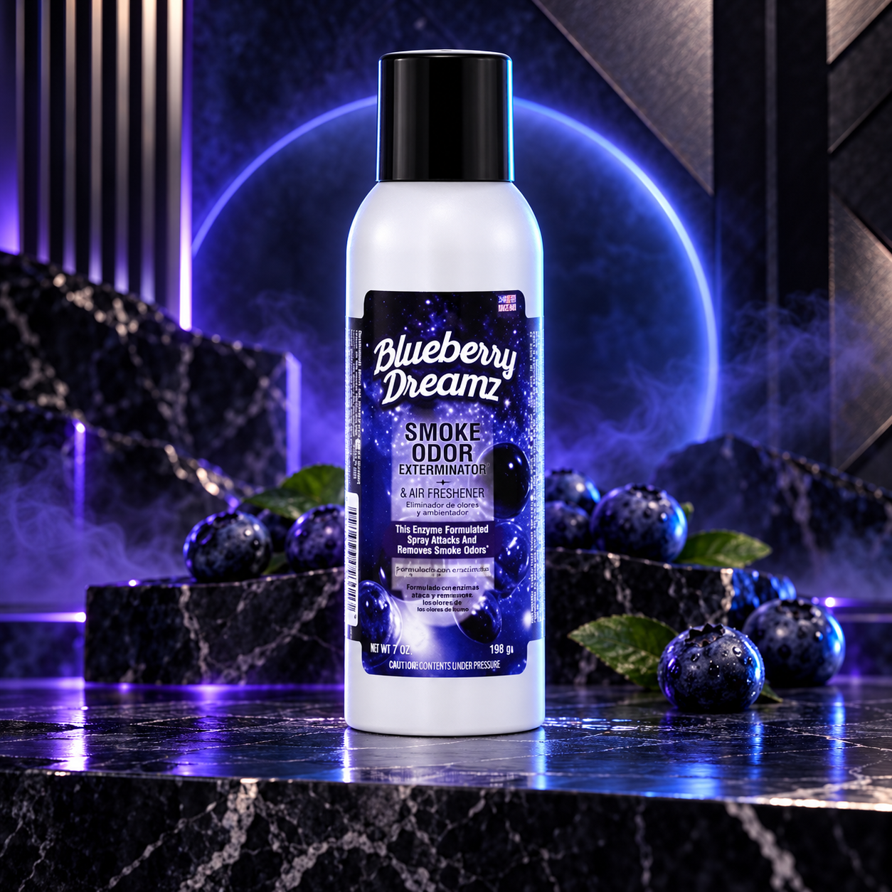 BLUEBERRY DREAMZ SMOKE ODOR EXTERMINATOR &amp; AIR FRESHENER 7OZ