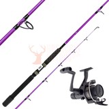 Shimano Kidstix 3'4" 3-6kg Purple + Shimano IX2000R Product Image Thumb 1