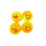 NY0619N - 3" Light Up Spiky Ball Emoji