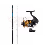 Shimano Aquatip 6'6" 3-6kg 4pc + Shimano FX2500 Product Image Thumb 1