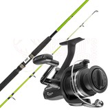 Shimano Kidstix 5'5" 4-6kg Green + Shimano Baitrunner ST 4000FB Product Image Thumb 1