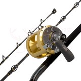 Shimano Status Bluewater Game 5'6" 24-37kg Bent Butt Roller Tip + Shimano Tiagra 80W Product Image Thumb 1