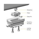 Vanguard Precision 1QS-C Carbon Bipod 8.5-10.5" Product Image Thumb 31569